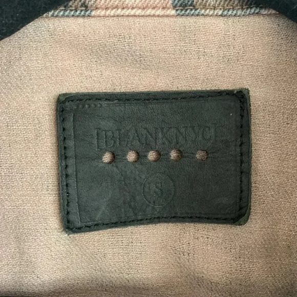 BLANKNYC  Fall Trends 2025 Leopard Print Button Denim Jacket Size Small - Picture 3 of 12